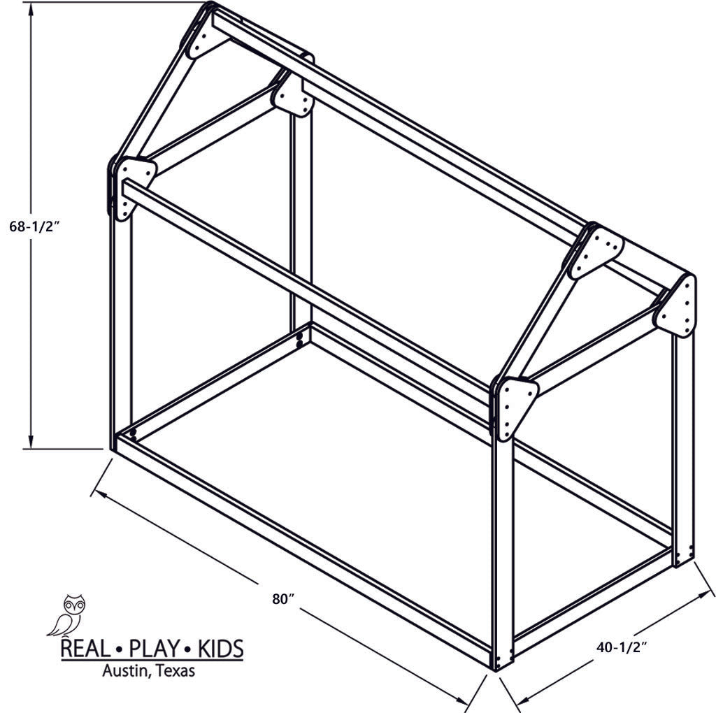 House Floor Bed