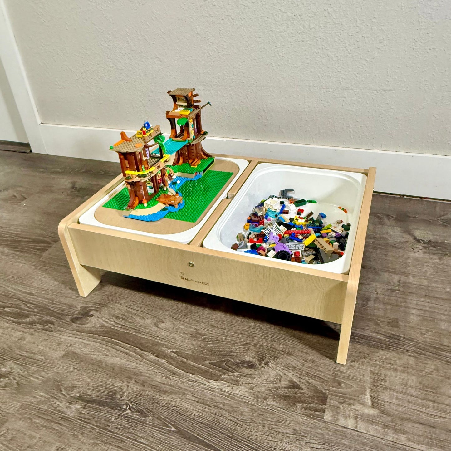 LEGO® Floor Table – Single or Double Bin
