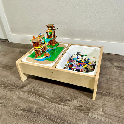 LEGO® Floor Table – Single or Double Bin