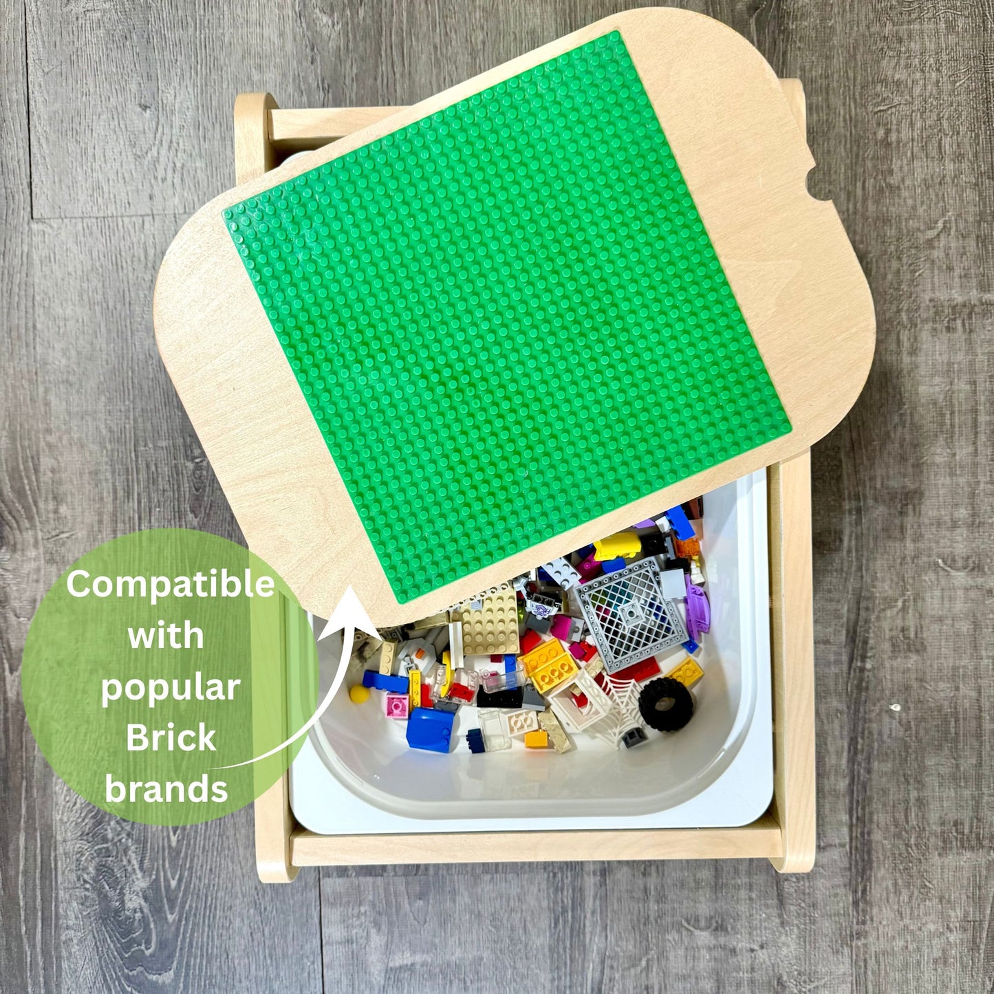 LEGO® Floor Table – Single or Double Bin