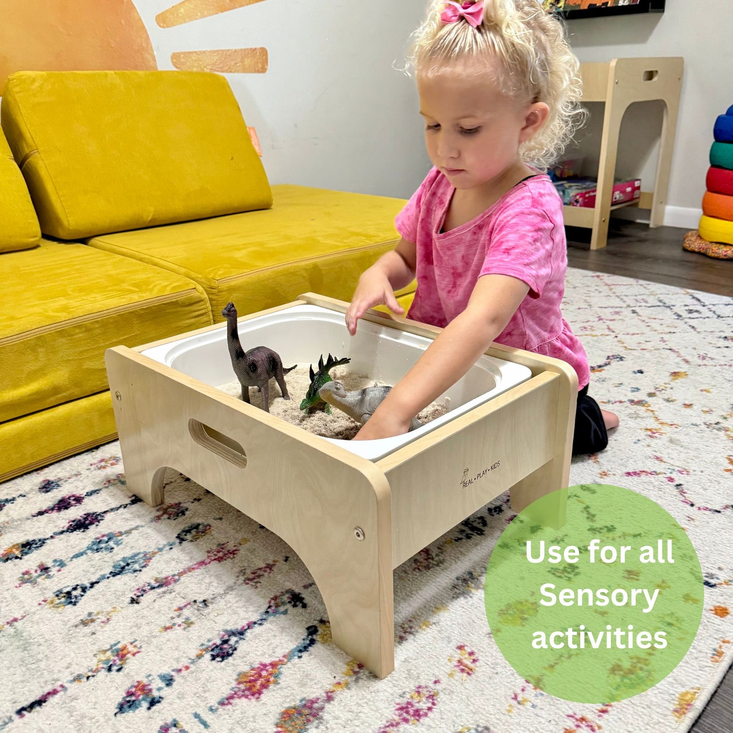 LEGO® Floor Table – Single or Double Bin