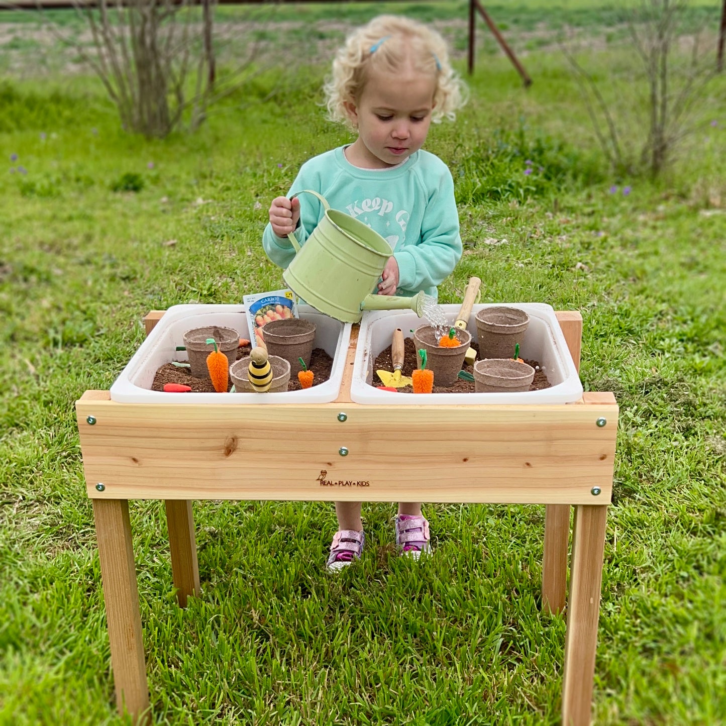 Outdoor Sensory Table