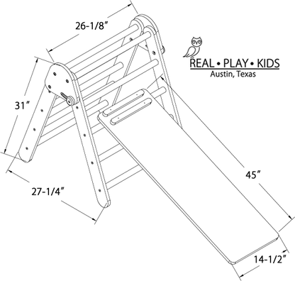Pikler Triangle & Slide