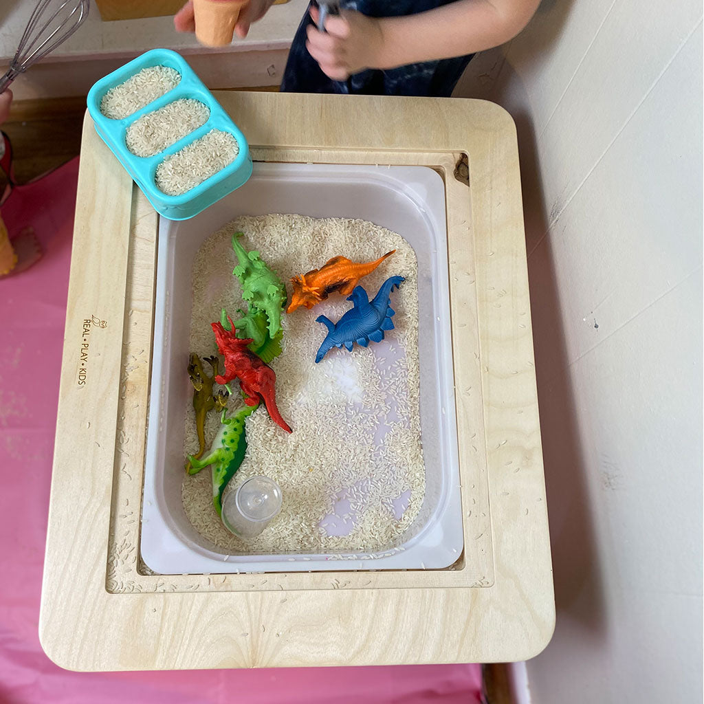 Kid Activity Tray Toddler Sensory Tray for Craft Tray Snack Tray
