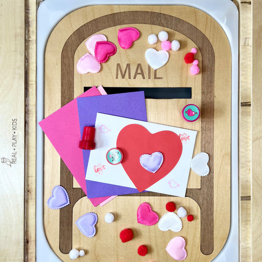 Valentine Mailbox Sensory Kit